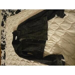 Marc new york Women's Black Denim Jacket Medium